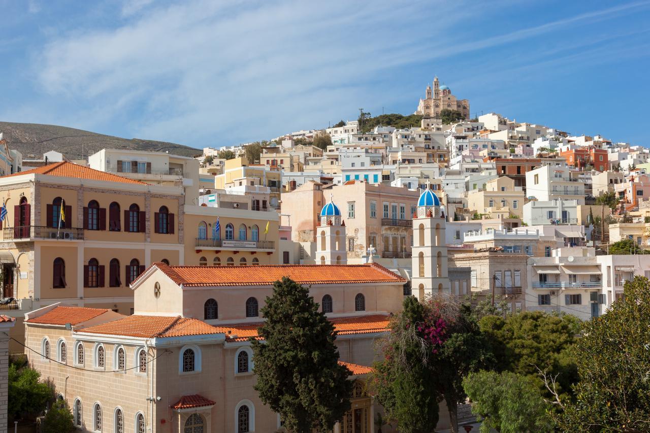Iliada Hotel Ermoupoli Luaran gambar